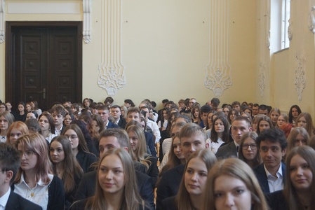 Pożegnanie maturzystów