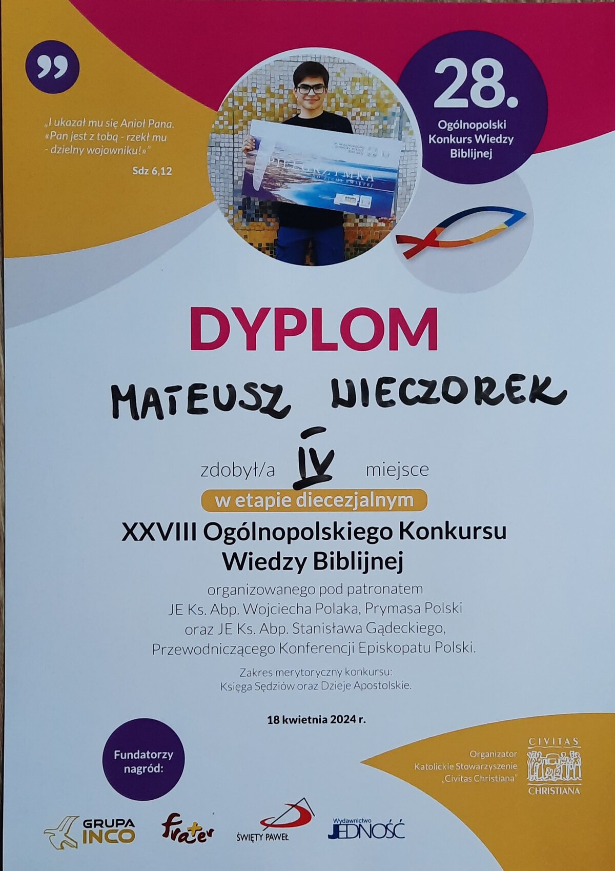OKWB - etap diecezjalny
