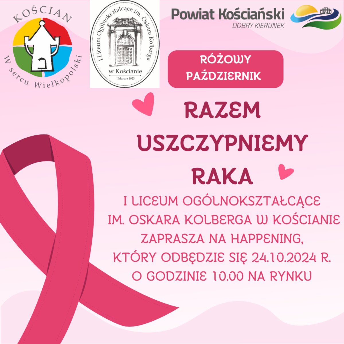 Happening „Razem uszczypniemy raka”.
